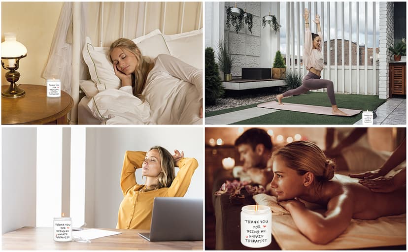 Best Friend Birthday Gifts for Women, Funny Friendship Sister Boss Coworkers Bestie mom Gag Gift for Her, Lavender Scented Candles