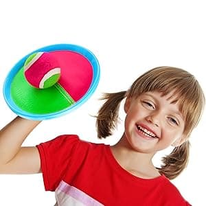 Ayeboovi Toss and Catch Ball Game Outdoor Toys for Kids Yard Games Beach Toys Outside Games for 3 4 5 6 7 8 9 10 Year Old Boys Girls (Upgraded)