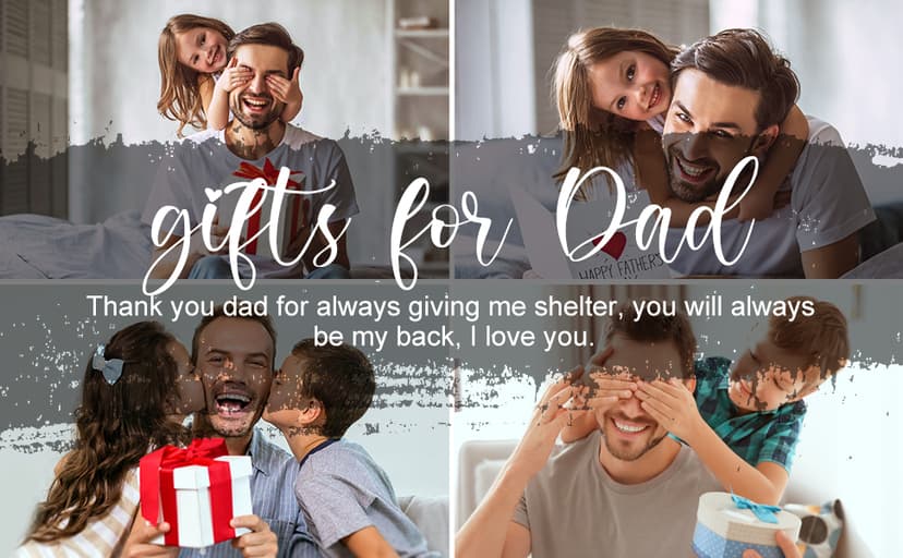 Gifts for Dad from Daughter to My Dad Blanket Best Gift for Fathers Day Birthday Christmas Valentines Day Bday Present Idea for Father Husband Men Him Healing Thoughts Throw Blanket 60''x50''