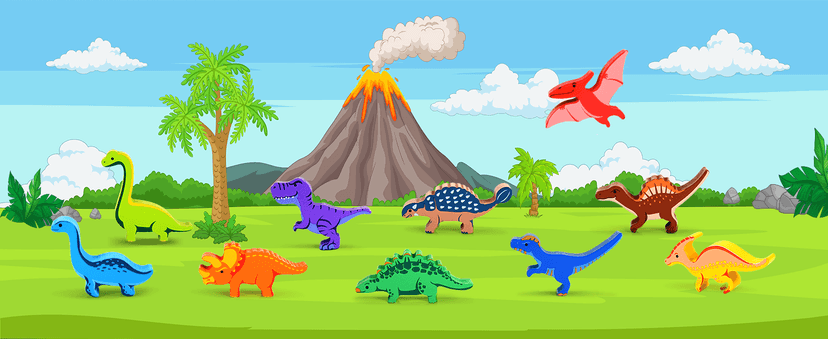 IPOURUP Dinosaur Toys for Kids 3-5: Wooden Stacking Montessori Toys for 3 4 5 6 7 8 Year Old Boys Girls Birthday Gifts for Kid Ages 4-8 Balance Competition Game for Family Stocking Stuffers