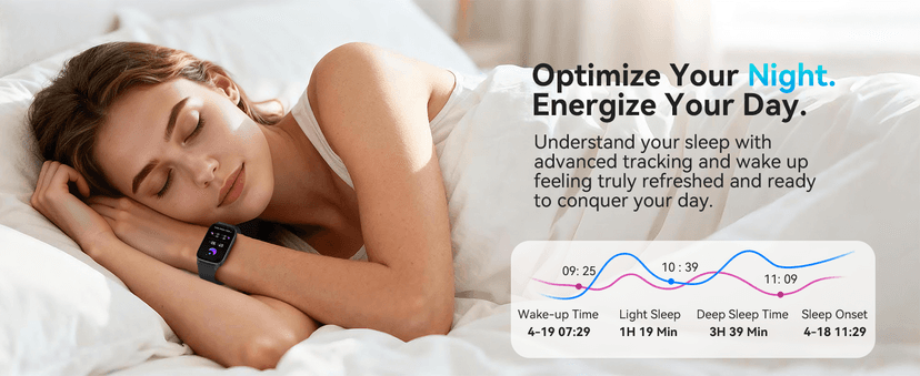 ChronArk Fitness Tracker for Women Men, Activity Smart Watch Compatible with Android iPhone, Step Counter with 110+ Sports, Sleep Monitor, Calorie Counter, IP68 Waterproof (Black, 1.57)