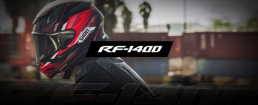 Shoei RF-1400 Gleam Full Face Motorcycle Helmet