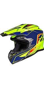 ILM Adult Dirt Bike Helmets Motocross ATV Dirtbike BMX MX Offroad Full Face Motorcycle Helmet, DOT Approved Model 128S (Matte Black, Adult-L)