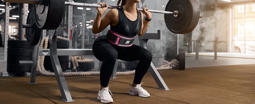 RitFit Weight Lifting Belt - Great for Squats, Lunges, Deadlift, Thrusters - Men and Women - 6 Inch Black/Camouflage