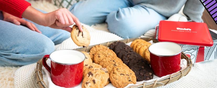 David's Cookies 2lbs Assorted Flavors Fresh Baked Cookies - Handmade and Gourmet Cookies - Delectable and Made with Premium Ingredients - Cookie Gift Basket - Great Gift For All Occasions