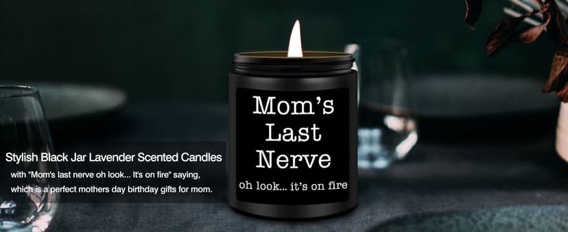 Homsolver Gifts for Mom from Daughter Son, Best Mom Gifts, Funny Mom, Birthday Thanksgiving for Mom Stepmother Adoptive Mother, Mom's Last Nerve