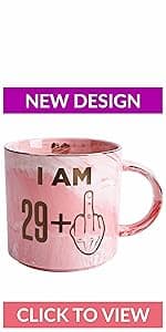 Best Friend Birthday Gifts for Women - Funny Friendship Gift for Bestfriend, Besties, BFF, Sister, Boss Woman, Big Sis, Sorority, Mom - You're My Favorite - Cute Pink Marble Mug, 11.5oz Coffee Tea Cup