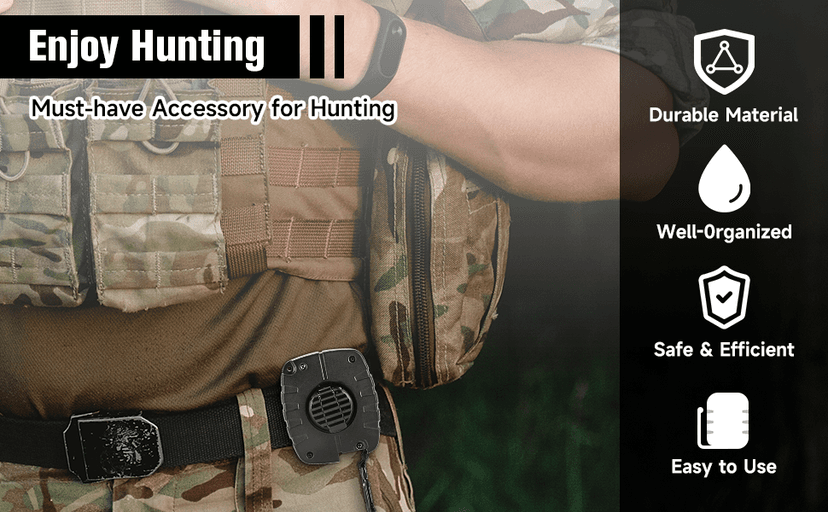 Upgraded Ultra Silent Retractable Bow and Gear Hoist - 30FT Quietest Safety System for Tree Stand Hunting, Essential Hunting Gear