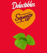 Delectables Squeeze Up Catnip Variety Pack, Creamy Squeezable Puree, Lickable Wet Cat Treats, Grain Free, No Added Fillers, No By-Products, No Added Preservatives, 0.5 Ounces Tube, 20 Tubes Total