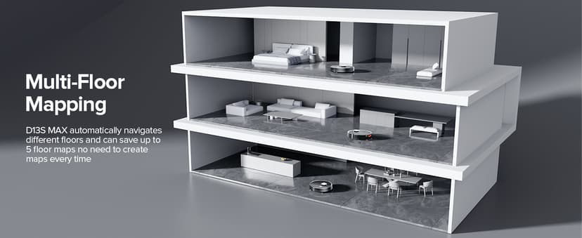 Robot Vacuum and Mop Combo, Robot Vacuum Self-Emptying with 11500Pa Suction, 70-Day Capacity, Fast Home Mapping, LiDAR Navigation, Smart Obstacle Avoidance, Ideal for Pet Hair, Carpet, Hard Floor