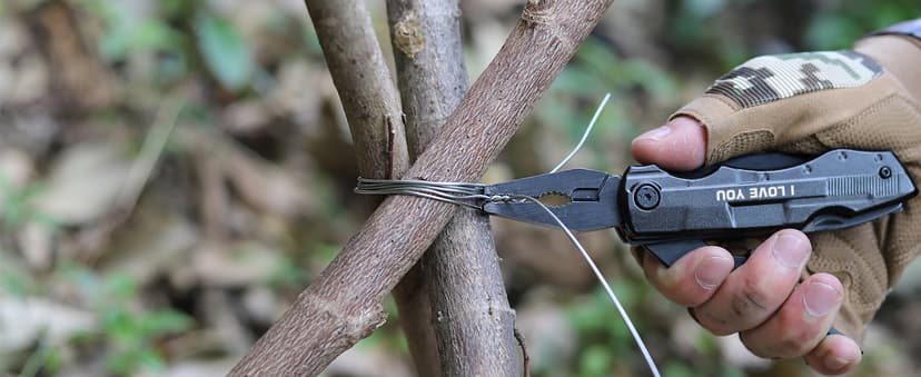 Gifts for Boyfriend Husband Him, Multitool Knife“I LOVE YOU”, Valentines Day Unique Gifts, Tools Gadgets Gifts for Him, Christmas Stocking Stuffers, Anniversary, Birthday Gift Ideas, Husband Gifts