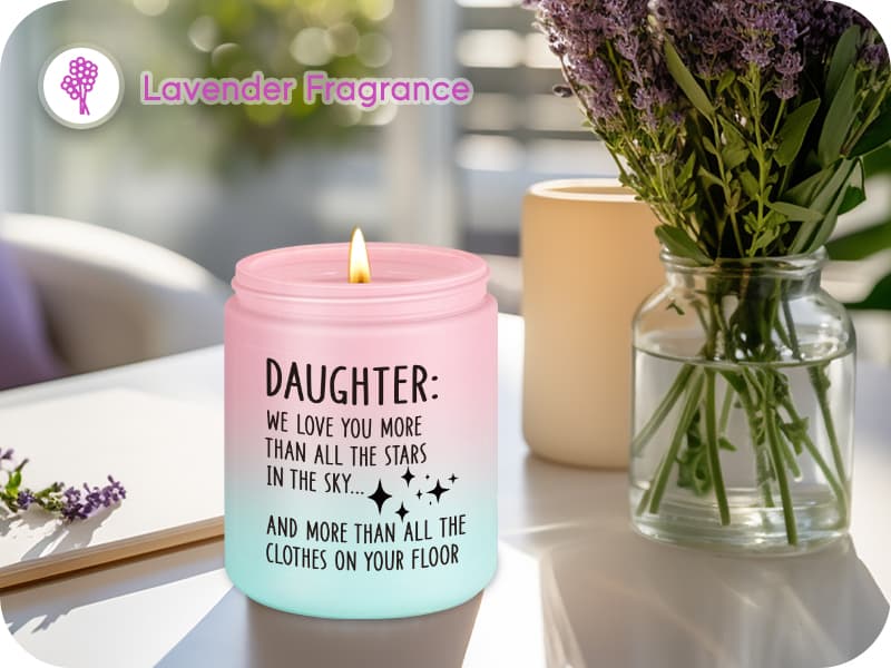 Miracu Candle, Teen Girls Gifts for Daughter, Teenage Girl Presents - Birthday Gifts for Teens 16-18 - Funny 2025 Christmas, Valentines Teenage, Unique Daughter Birthday Presents Ideas from Mom Dad