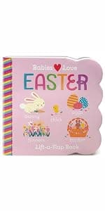 Hippity, Hoppity, Little Bunny - Finger Puppet Board Book for Easter Basket Gifts or Stuffer Ages 0-3 1680524771