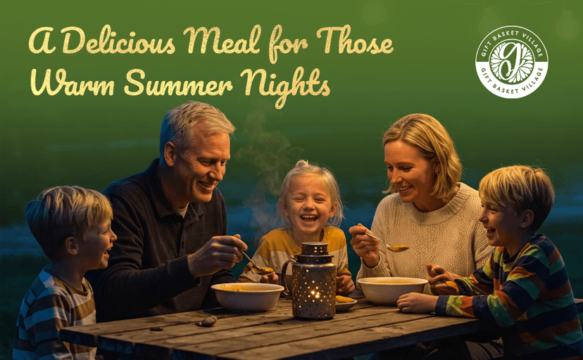 Gift Basket Village Soup Gift Basket – Dried Soup Mixes Variety, Instant Soup Packets, Crackers & Bowls, Soup Gift Baskets for Adults, Comfort Food Box for Cold & Warm Season - Medium