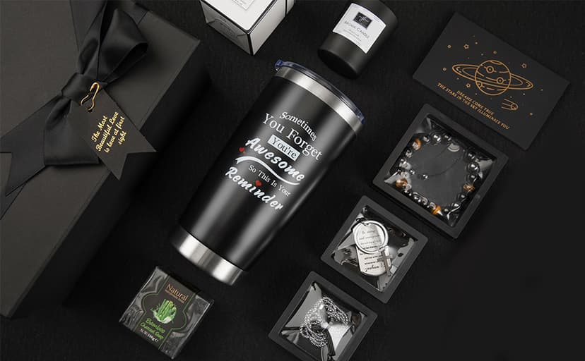 Men Gift Set,Gift Box for Men Birthday Gifts for Men Gift Baskets for Men Male Retirement Gifts Man Gifts Set Unique Birthday Gift Box Presents for Dad,Husband,Boyfriend,Coworker,Son,Christmas Gift