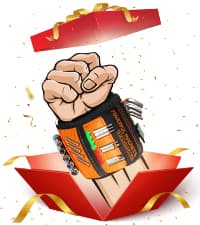 Stocking Stuffers for Men Adults Tools, Super Universal Socket Gifts for Men Grip Socket Set with Power Drill Adapter, Cool Gadgets Christmas Gift for Dad Men Husband Boyfriend Him Who Have Everything