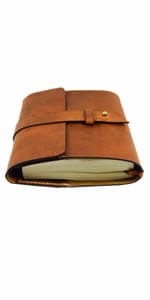 10" Premium Leather Toiletry Travel Pouch With Waterproof Lining | King-Size Handcrafted Vintage Dopp - Kit By Aaron Leather Goods (Dark Brown)