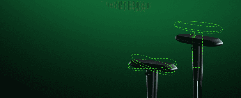 Razer Iskur V2 X Ergonomic Gaming Chair: Built-in Lumbar Support - Widened Seat Base - High Density Foam Cushions - Adjustable 152 Degree Recline - 2D Armrests - Plush Fabric Finish - Black
