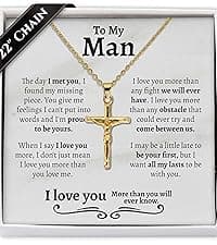 Love You This Much Steel Twist Bracelet for Him - Birthday & Wedding Gift for Husband, Boyfriend, or Fiance