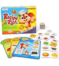 Upgraded Kids Card Games Pack, 6 Decks, Go Fish, Old Maid, Crazy Eights, Memory Match, Slap Jack, War, Playing Cards, Easter Basket Stuffers, Stocking Stuffers
