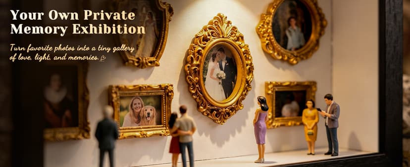 Creative Story Scene Building Set with Remote Control Warm Light, Vintage Decor Gift for Women, Friends and Family BlueFire DIY Mini Museum Kit, Handmade Shadow Box Craft with LED Light B0H29B9VVH