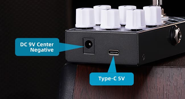 LEKATO Amp Simulator Guitar Effect Pedal with True Bypass Clean to Overdrive for Electric Guitar Bypass (EP-01)