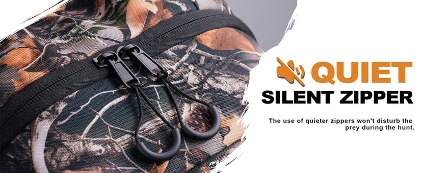 uniHimal Hunting Backpack for Men, Waterproof Camo Backpacks for Hunt with Rain Cover, Durable Large Capacity Day Pack Hunting Gear Accessories for Men