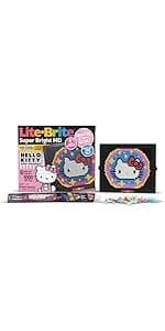 Lite-Brite Touch - Create, Play and Animate - Light Up Portable Stem Sensory Learning Toy, Creative Art Stem Toy for Girls, Boys, Unisex, Toddler, Holiday, Birthday, Gift, Ages 6+