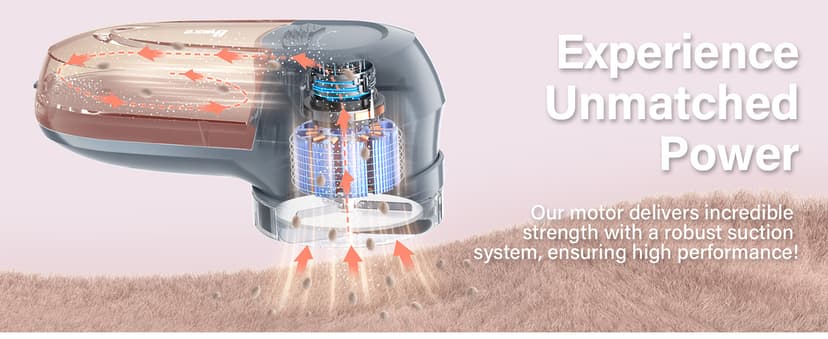 Bymore Fabric Shaver Lint Shaver for Clothes, Dual Power Lint Remover with Battery or Corded Use, Portable Sweater Shaver for Clothing, Furniture & Travel