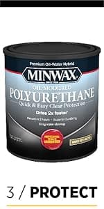 Minwax 222404444 Wood Finish, Special Walnut Stain, Half Pint