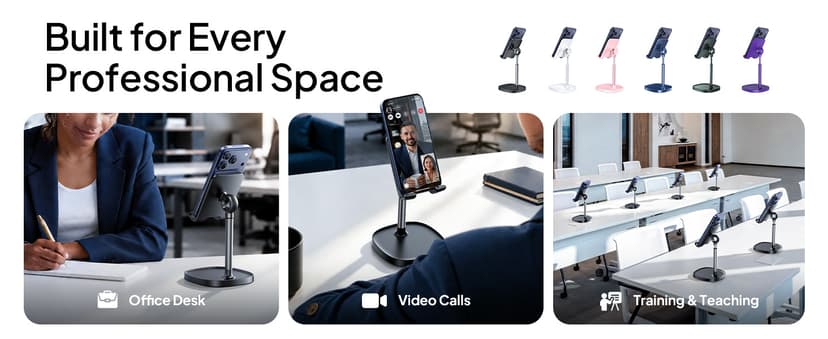 Office Gifts for Women, iPhone Stand, Gadgets for Men, Office Decor, Gaming Desk Accessories for Samsung Fold 8, Switch, iPad LISEN Cell Phone Stand Phone Holder for Desk, Office Decor Gadgets for Men B07Z82895W