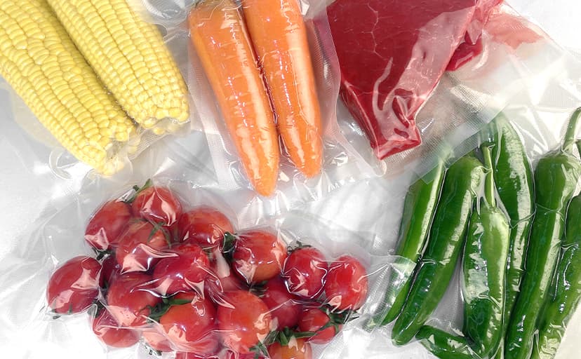 Vacuum Sealer Bags,Heavy Duty Pre-Cut Design Commercial Grade 4x6 Inch Food Sealable Bag for Heat Seal Food Storage, Seal Bag Boilsafe to 280°F Freezable, Resizable,Reuseable (100Pcs)