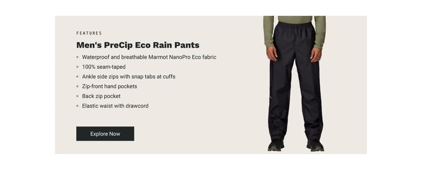 MARMOT Men's Precip Eco Waterproof Rain Jacket - 100% Recycled, Breathable, Lightweight, Packable Raincoat