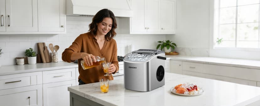 EUHOMY Ice Maker Machine