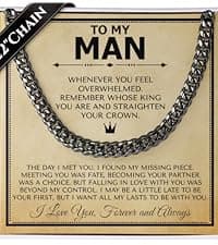 Love You This Much Steel Twist Bracelet for Him - Birthday & Wedding Gift for Husband, Boyfriend, or Fiance