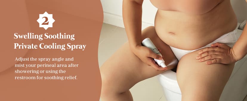 Includes peri bottle, cooling spray, disposable underwear, postpartum pads, hot & cold packs, soothing liners for postpartum Glamommy Postpartum Recovery Essentials Kit, Labor & Delivery Care for Mom B0DSCBNS7L