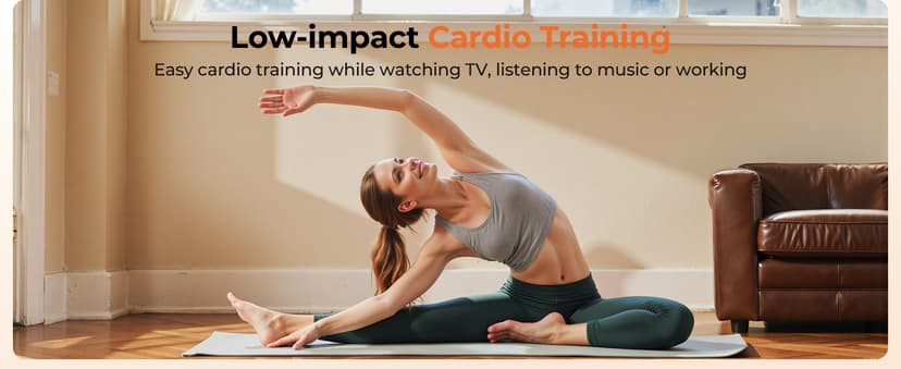 YOSUDA Recumbent Exercise Bike for Home,Magnetic Staionary Bike for Seniors/Adults with Adjustable Seat, 350LB Capacity, 16-level Resistance, LCD Monitor & Pulse Sensors