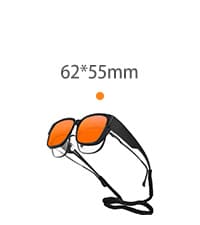 Goiteia Red Clip on Blue Light Blocking Glasses for Sleep-Block Blue & Green Light-Fast and Sound Sleep/Relieve Eye Strain