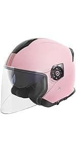 VCAN Bluetooth Integrated Full Face Motorcycle Helmet with Dual Visor