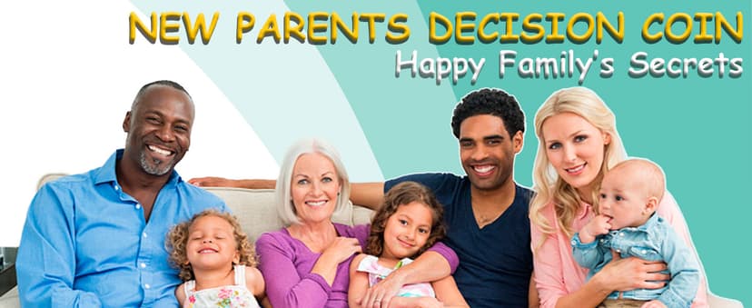 Baby Shower Gifts Parents Decision Coins for New Mom&Dad,Funny New Baby Gifts New Mom Gifts New Parents Gifts for Couples,Postpartum Gifts for Mom Essentials