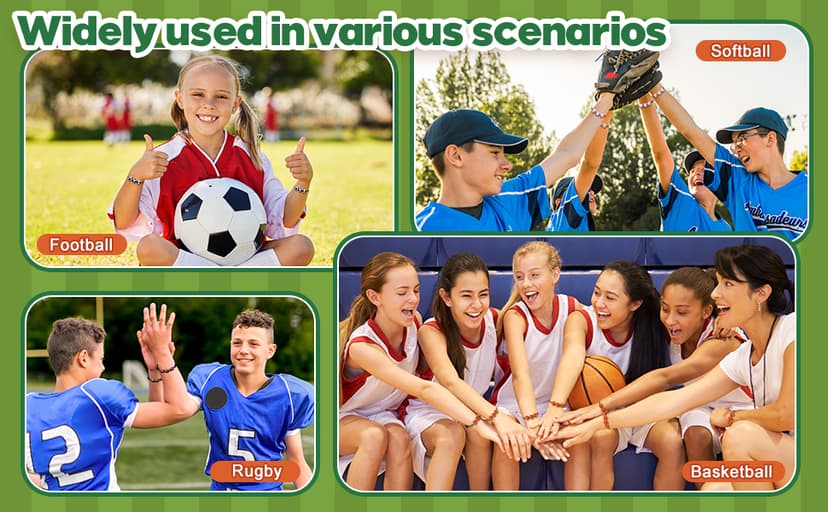 Nosiny Sportball Party Favors - 108 Pcs Bulk Set Including 36 Keychains, 36 Stress Balls & 36 Charm Bracelets for Team Birthday Parties