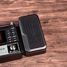 MOOER GE100 Multi-Effects Guitar Pedal with 80 Presets, 66 Effects, Loop and 40 Drum Rythm. Distortion, Expression Volume Wah Pedal, Tap Tempo, Headphone Out, LED Screen, Tuner
