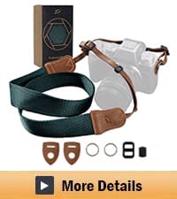 Padwa Lifestyle Khaki Camera Backpack - Professional DSLR & UAV Camera Bag,Anti Theft Canvas Camera Backpacks with Rain Cover,Large Capacity Photography Travel Camera Bag with Multi Compartments