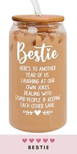 Gifts for Wife from Husband - Wedding Anniversary for Women, Birthday, Mothers Day, Christmas Wife Gifts for Her - Romantic Love Gift for Her - 16 Oz Can Glass