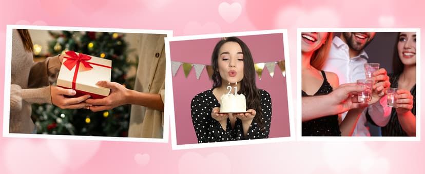 21st Birthday Gifts for Her - Limited Edition Shot Glass - Vintage 2004 Cheers To 21 Years, Finally 21 Party Decorations Supplies - Turning 21 Bday Present for Girl Women Sister Daughter Friends