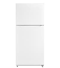 SMETA 30'' Top Mount Refrigerator with Freezer, 16.2 Cu. Ft. Stainless Steel 2-Door Counter Depth Fridge, Energy Saving, Ice Maker Ready, Reversible Door, Frost Free, Ideal for Garage & Office