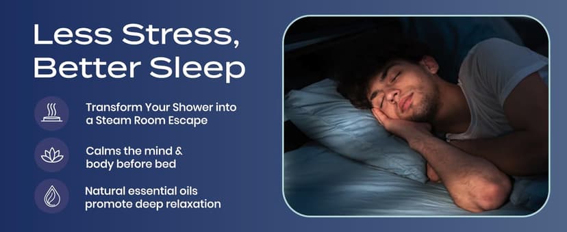 Body Restore Shower Steamers Aromatherapy 6 Pack - Birthday Gifts for Men, Women, Dad Gift, Stress Relief, Relaxation, Self Care - Clarity