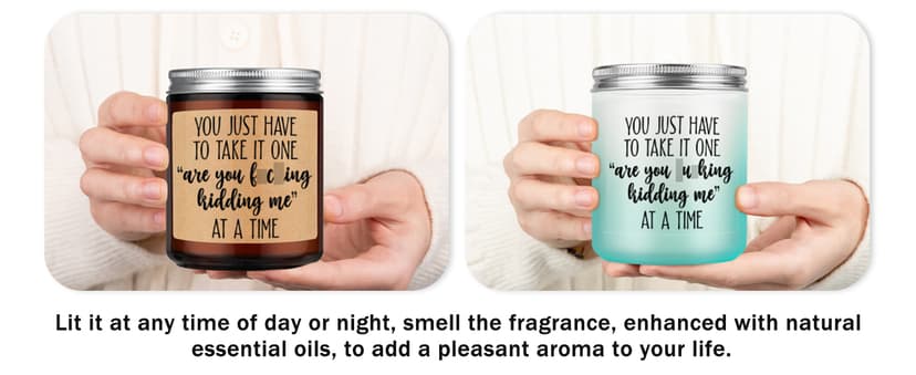 Christmas, Funny Birthday Gifts for Coworkers, Best Friend, Employee, Boss, Female, Male, Woman, Cool Sarcastic Work Ideas LEADO Candles, Boss Lady, Coworker Gifts for Women, Men - Bosses Day Gifts B08SPYC6RX