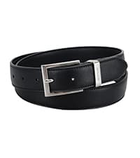 Haggar mens Leather Dress Belt for Suits and Pants - Classic, Formal, Business, Work