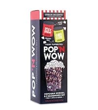 Urban Accents MOVIE NIGHT Popcorn Kernels and Popcorn Seasoning Variety Pack (set of 8) - 3 Non-GMO Popcorn Kernel Packs and 5 Gourmet Popcorn Snack Seasoning